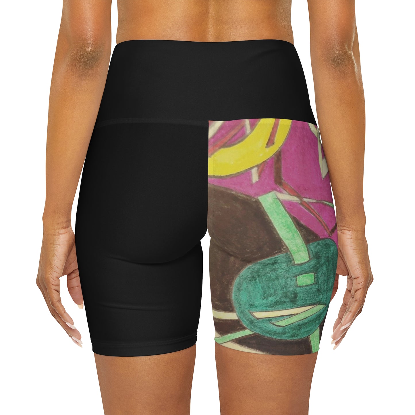 Juicy Life High Waisted Yoga Shorts